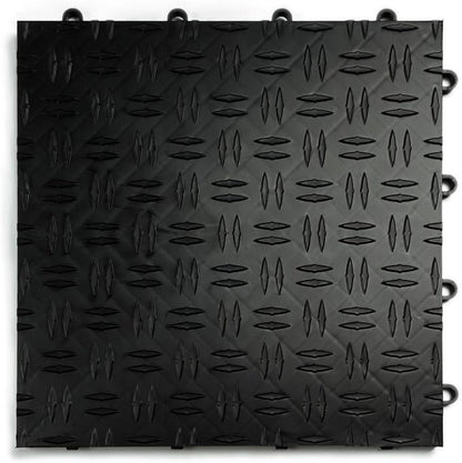 Big Floors GarageTrac Diamond, Interlocking Non-Slip Garage Flooring Tile by BigFloors