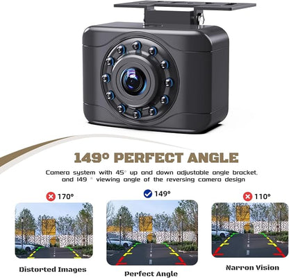 X1P HD Backup Camera License Plate Rear View Camera - Image 8