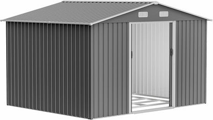 10X8 FT Outdoor Metal Storage Shed - Image 8