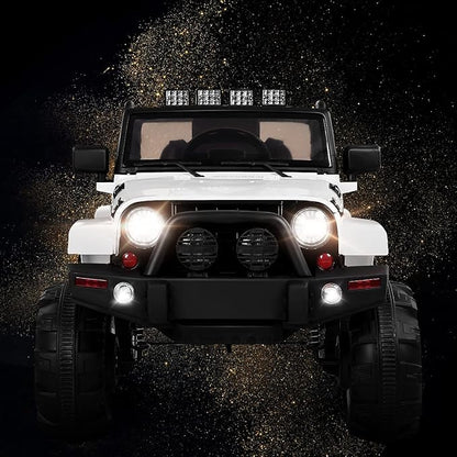 Costzon Ride On Car, 12V Battery Powered Electric Ride On Truck w/Parental - Image 9