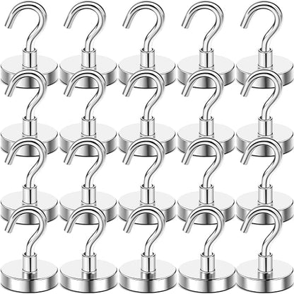 DIYMAG Magnetic Hooks, 80 LB Heavy Duty Strong Magnet by DIYMAG