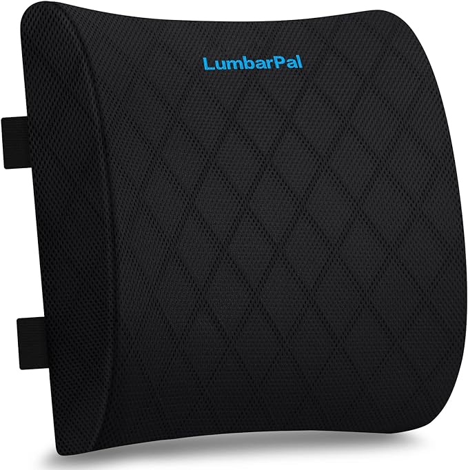 Lumbar Support Pillow for Office Chair Back Support Lumbar Pillow for Car by TushGuard