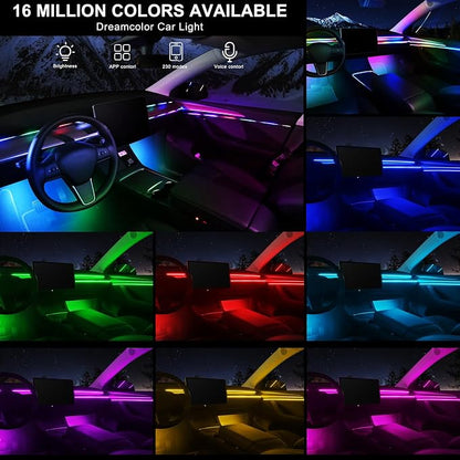 Dream+Color Acrylic Interior Car LED Strip Light - Image 2
