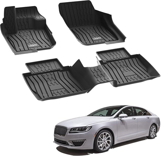 LASFIT Floor Mats Fit for Ford Fusion 2020-2017/ for Lincoln MKZ 2020-2017 All by LASFIT