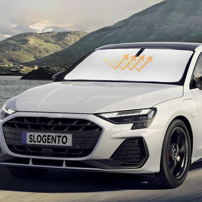Sun Shade Sunshade for 2021-2023 2024 2025 Audi A3 S3 RS3 Sedan Car Accessories by SLOGENTO
