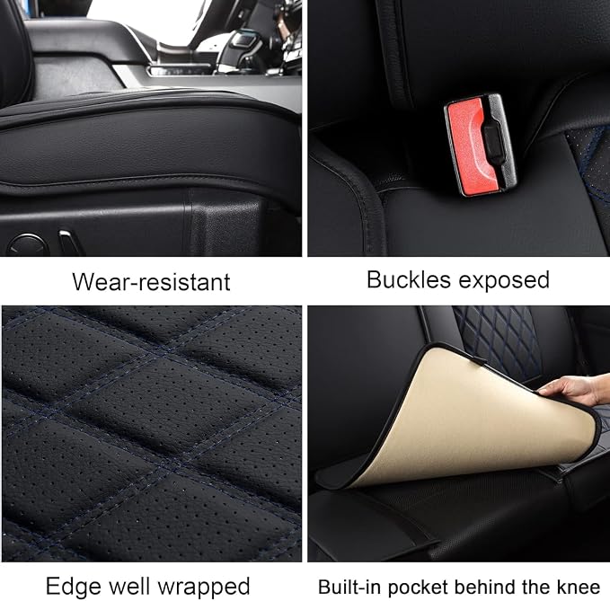 MIROZO Seat Covers for Ram, Waterproof Truck Seat Covers Compatible - Image 6