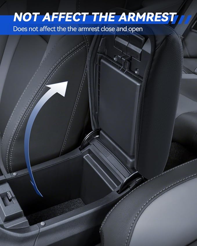 Armrest Cover for 2018-2023 2024 Volvo XC90 Accessories Center Console Middle - Image 7