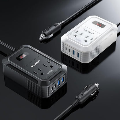 200W Car Power Inverter DC 12V to 110V AC Inverter - Image 2