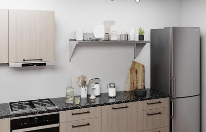 AmGood 48" Long X 18" Deep Stainless Steel Wall Shelf | NSF Certified | - Image 7