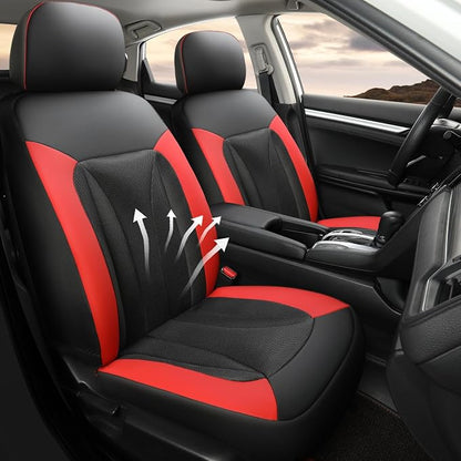 GIANT PANDA Front Seat Cover for Honda, 3D Air Mesh Bucket Car Seat Protectors - Image 2
