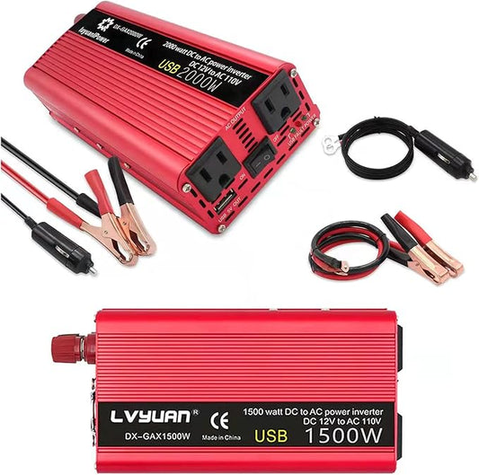 1500w Power Inverters Car Inverter 12v to 110v 12v Power Inverter 700W/1500W by QL-LINRUN