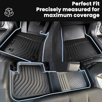 AUXKO All Weather Floor Mats for Honda Civic 2022-2025 2026 Sedan Hatchback Si - Image 6