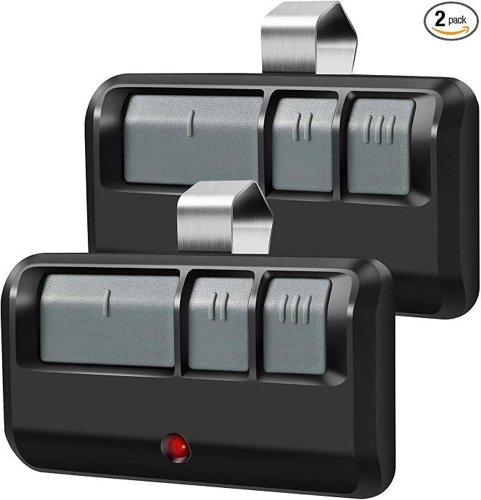 2 Garage Door Opener Remote, for LiftMaster Chamberlain Openers by MeiZhi