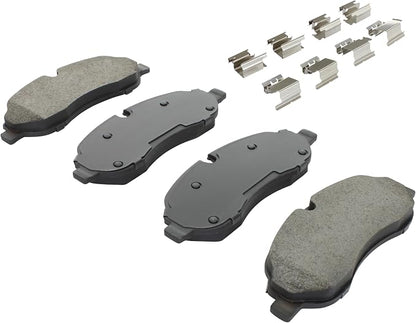 Premium Semi-Metallic Front Brake Pads Compatible - Image 2