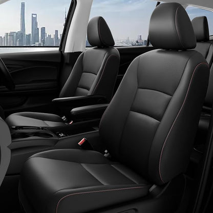 for Honda Pilot Seat Covers, Full Set Custom Car Seat Protectors Fit Pilot EX-L by FEINEPRO