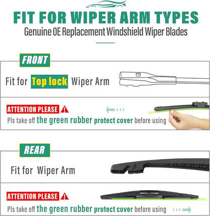 26" 20" 14" Windshield Wiper Blades Replacement - Image 7