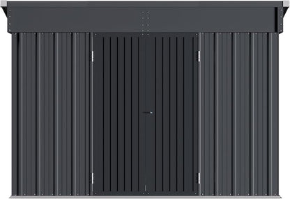 VEIKOU Metal Storage Shed, 6x10FT Outdoor Storage Shed - Image 2