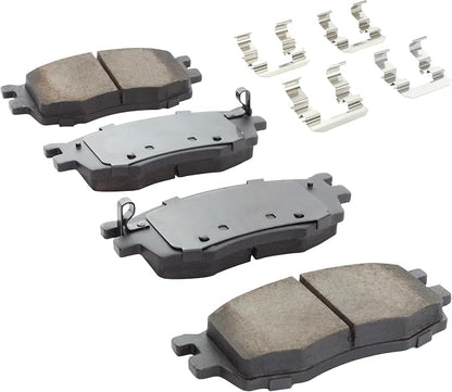 Premium Ceramic Front Brake Pads Compatible - Image 2