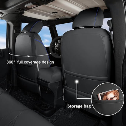 GIANT PANDA Customized Full Set Car Seat Covers - Image 4