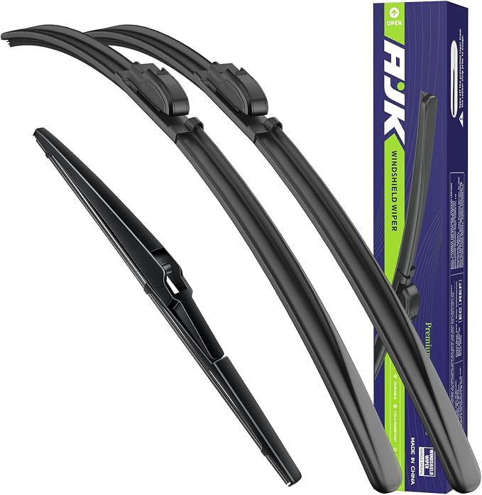 AJK Front Windshield Wiper for Jeep Compass 2018 2019 2020 2021 2022 2023 2024 by AJK