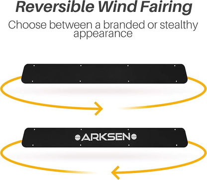 ARKSEN 84 x 50 x 6 Inch Universal Extra Wide 150LB Heavy Duty Roof Rack Cargo - Image 7