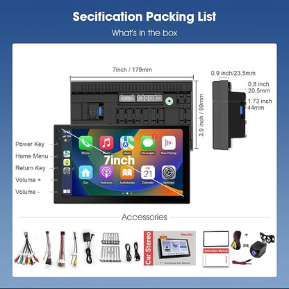 Wireless CarPlay Screen for Car & Android Auto Head Unit - Image 8