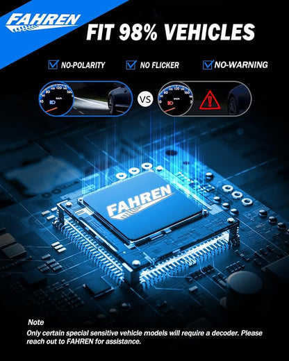 Upgraded 9012/HIR2 Light Bulb, 40000LM Super Bright 6500K, 7 Years Long Service - Image 6