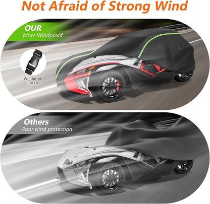 Full Cover Compatible with Polaris Slingshot with Roof, 420D Oxford Cloth - Image 4