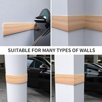 GWP01 Wood Grain Garage Wall Protector Car Door Protectors, Garage Accessories - Image 5