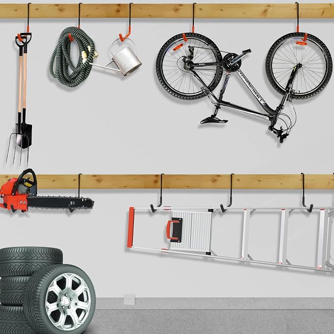 Rafter Hanger Hook Garage Bike Hooks Ladder Hanger Large S Hooks - Image 4