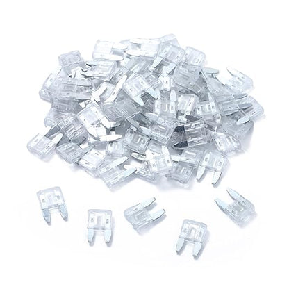 100 Pack Auto Fuses 25 AMP APM/ATM 32V Mini Blade Style Fuses 25A Short Circuit by JESUNK