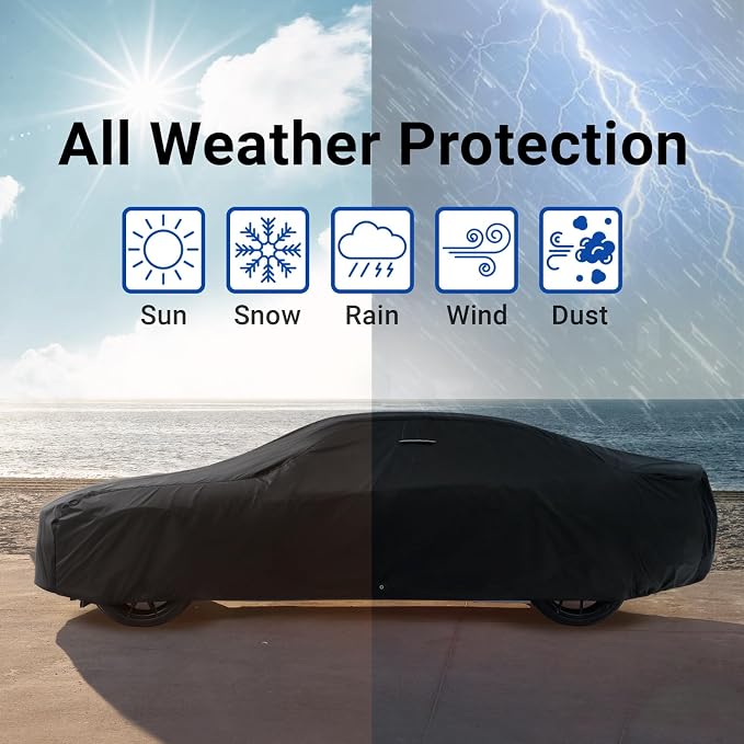 iCarCover Custom Car Cover for Buick Super Sedanette Waterproof All-Weather - Image 9