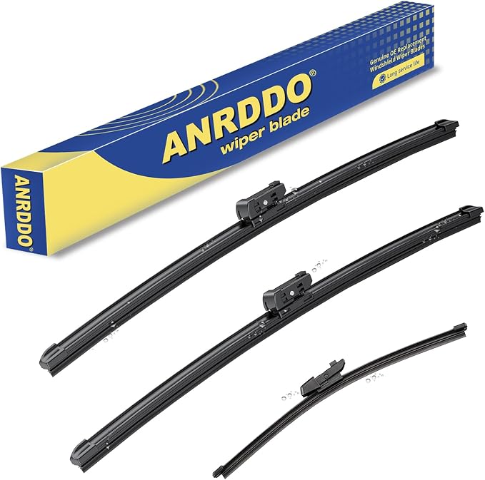 3 Wipers Factory Replacement For 2018-2021 2022 VW Volkswagen Tiguan /2019 2020 by ANRDDO