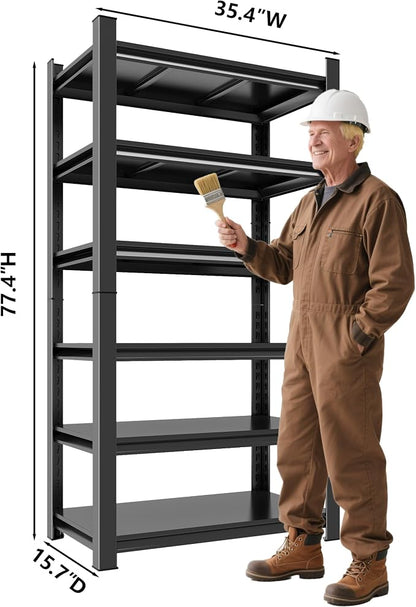 Simple Design, 500 lbs Load Capacity per Level, Free Height Adjustment Ready to - Image 2