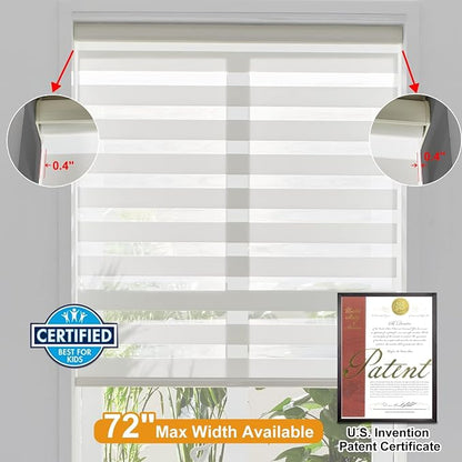 Persilux Zebra Blinds Cordless, Zebra Roller Shades - Image 4