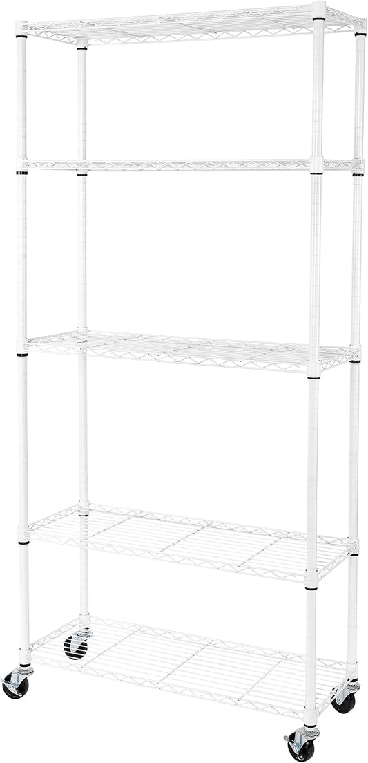 Seville Classics UltraDurable Heavy Duty NSF Solid Steel Wire Rack Storage Unit by SevilleClassics