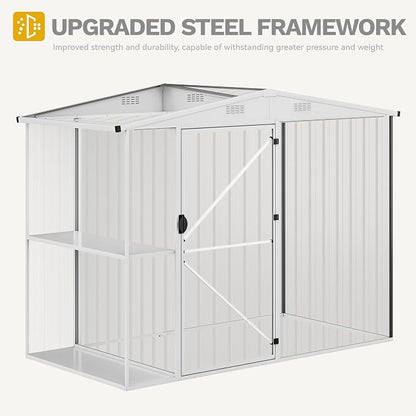 DWVO Outdoor Storage Shed 8x4FT - Image 7