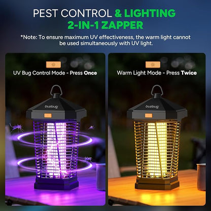 Buzbug LED Bug Zapper Outdoor and Lighting, 10 Years Lifespan, IPX4 Waterproof - Image 3
