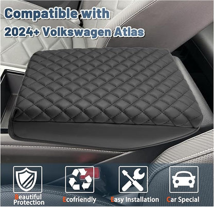 Ruiya 2025 Atlas Armrest Cover for VW Atlas 2025 Accessories Soft Comfy Thicken - Image 2