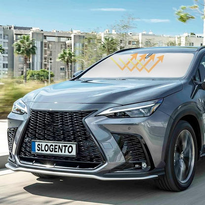 Sun Shade for NX300h/NX300/NX200t Windshield Sunshades for 2015-2020 2021 Lexus by SLOGENTO