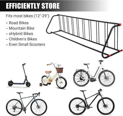 Commercial Grid Bike Rack for 10 Bikes - Image 4