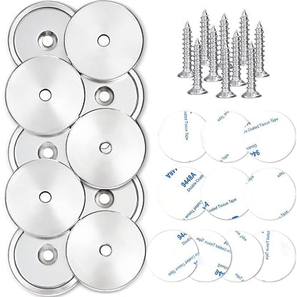 LOVIMAG Neodymium Cup Magnets, 110lb+ Strong, Heavy Duty, Rare Earth, Round Base - Image 5
