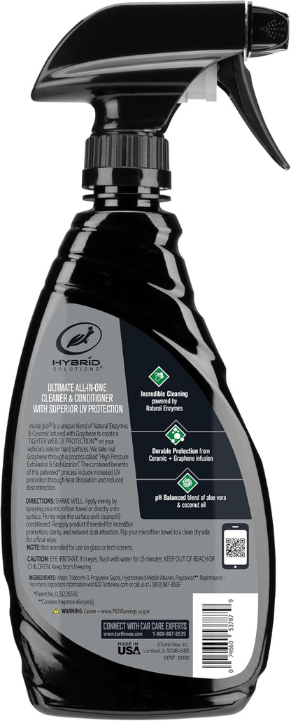 Turtle Wax 53787 Hybrid Solutions Ceramic Graphene Inside Job, Interior Car - Image 7