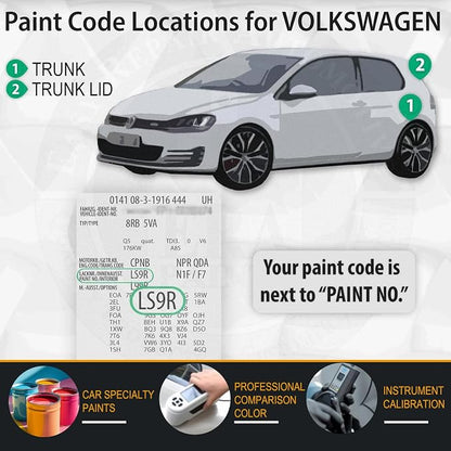 LD5K/L9 Lapiz Blue Metallic Car Touch Up Paint - Image 6