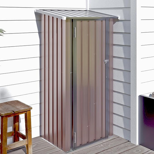 Aoxun 3’x2.1’ Outdoor Metal Storage Shed by Aoxun