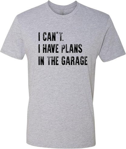 Go All Out Adult I Can't I Have Plans in The Garage Funny Dad Gift Deluxe Soft - Image 2