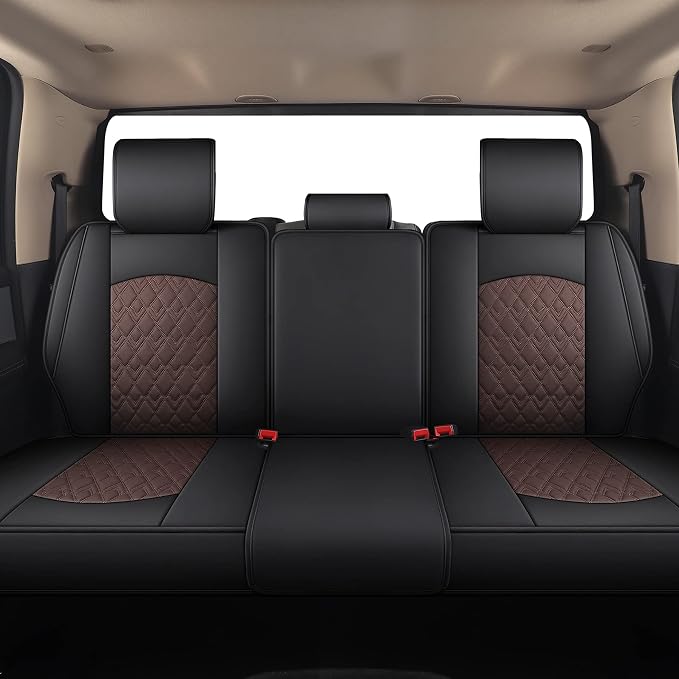 JOJOBAY Car Seat Covers for Dodge Ram Full Set, Fit Ram 2009-2025 - Image 3