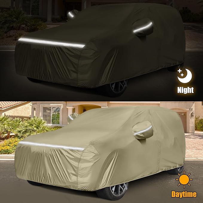 Waterproof Car Covers Replace for 2011-2025 Jeep Grand Cherokee, Windproof - Image 4