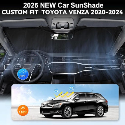 Custom Fit Venza Windshield Sunshade - Image 2