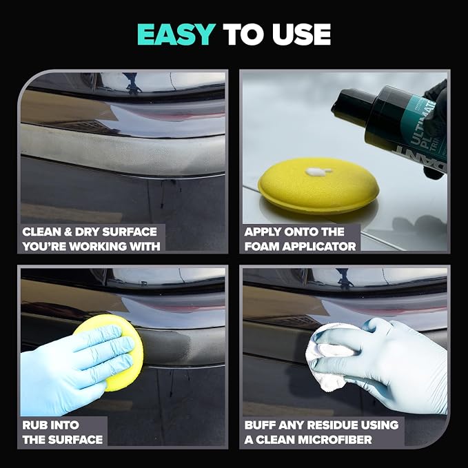 Carfidant Plastic Restorer for Cars – Refreshes Faded Plastic, Vinyl & Rubber - Image 6